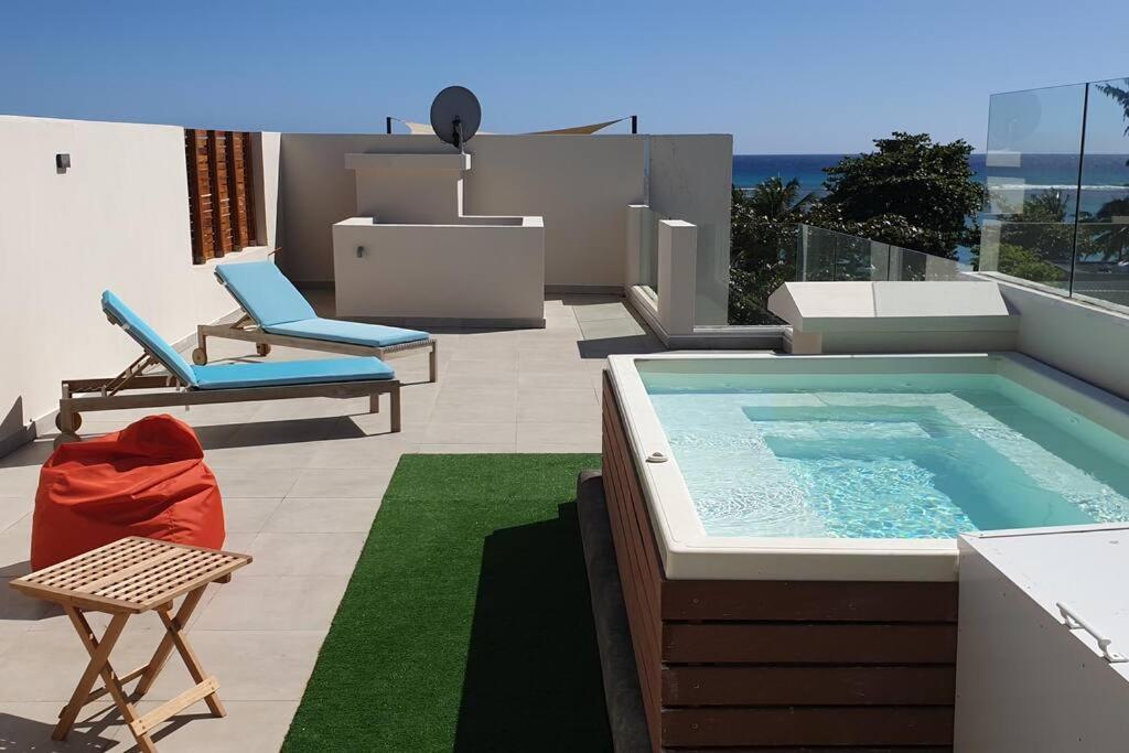 Penthouse Vue Sur Mer 200M2 Pereybere Beach ภายนอก รูปภาพ